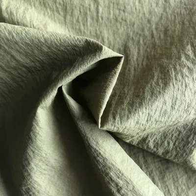 310t Half-Elastic Crinkle Nylon Taffeta Fabric for Garment