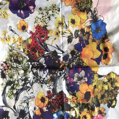 400t 100% Polyester Taffeta Fabric with Printed and Cired