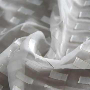 Cut Flower Chiffon Fabric, Breathable, Fashionable Style