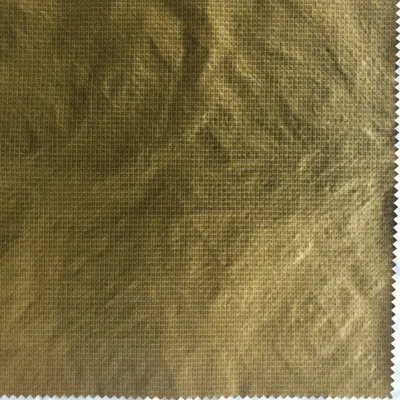 380t 0.25cm Ripstop Nylon Taffeta Fabric with Cired and Black Membrane Printed