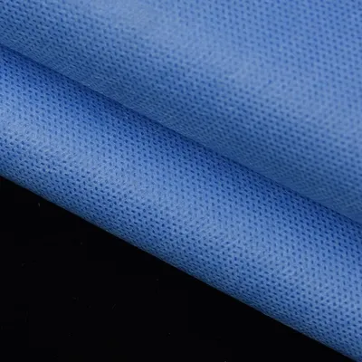 SMS 100%PP Nonwoven Fabric for Isolation Gown/Anti-Bacterial Fabric Surgical Gown/Protective Clothing Fabric, 40/50GSM