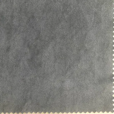 85%Polyester 15%Nylon Satin Weave Sueded Polyester Peach Skin Fabric