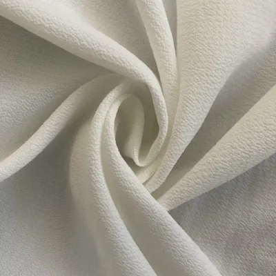 75D Bubble Ripstop Crinkle Polyester Spandex Chiffon Fabric for Garment