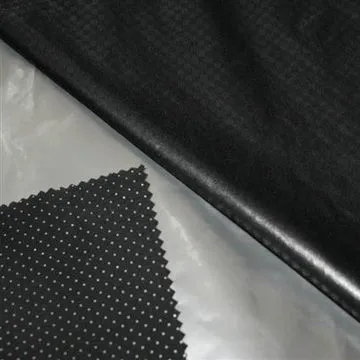 Waterproof Polyester Pongee Bonded Fabric with Silver Membrane