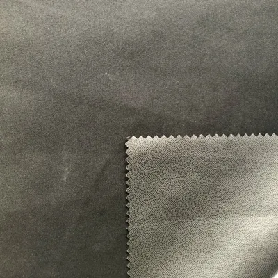 150d 4 Way Stretch Fabric, Plain Weave Mechanical Stretch Fabric with Bonded TPU Low Transparent Membrane for Garment