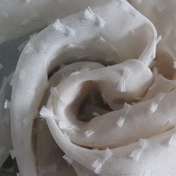 Cut Flower Chiffon Fabric, Fashionable, Nice Drapability, Soft, Clipping Chiffon