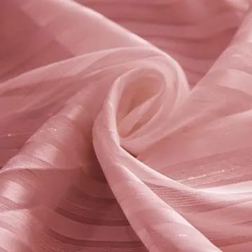 Satin Stripe Chiffon Fabric, Made of 100% Polyester, 50X50d Yarn Count, Classical Style