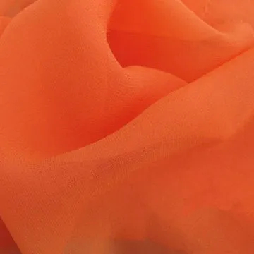 High Twist Chiffon Fabric, Made of 100% Polyester, Nice Durability, Shape-Maintaining, Breathable