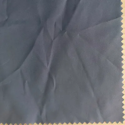 75D Weft Twisted Polyester Fabric with Downproof Coating, Imitation Memory Fabric