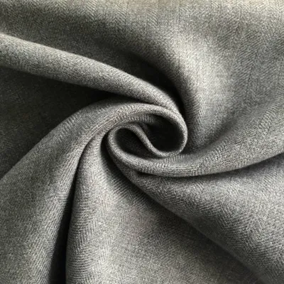 250d*250d 66%Nylon, 34%Polyester Turned Twill Napping Fabric for Garment