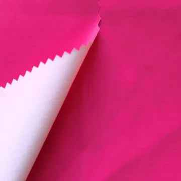 400t Waterproof Nylon Taffeta Fabric with PU Milky Coating