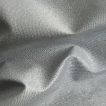 Anti-UV Twill Polyester Pongee Silver PU Coated Fabric